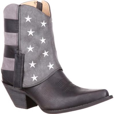 Crush™ by Durango® Women's Fold-Down Black Flag Bootie, , large