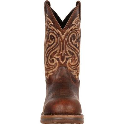Workin' Rebel™ by Durango® Brown Composite Toe Boot, , large