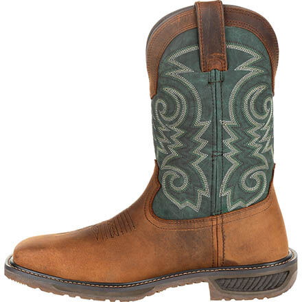 Round steel toe boots new arrivals