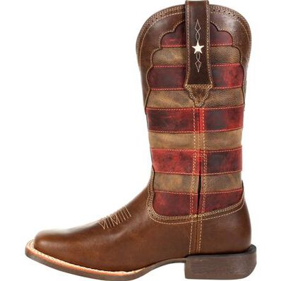 Durango® Lady Rebel Pro™ Women's Vintage Flag Western Boot, , large