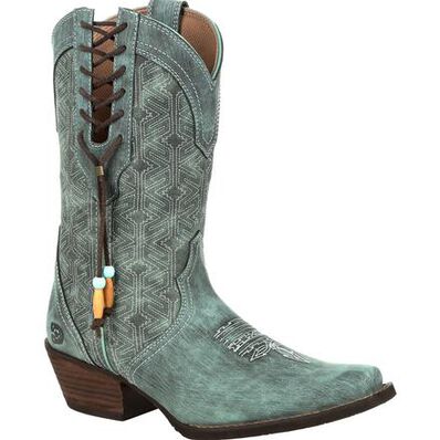 Crush™ by Durango® Women's Gypsy Teal Western Boot, , large