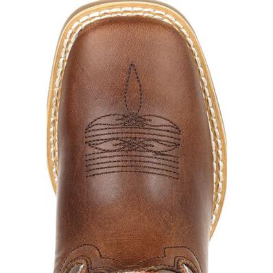 Durango® Lil' Rebel Pro™ Little Kid's Tiger Eye Western Boot, , large