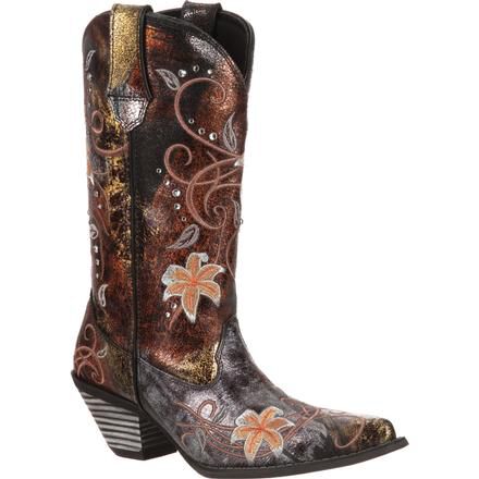 Womens rhinestone cowboy boots discount