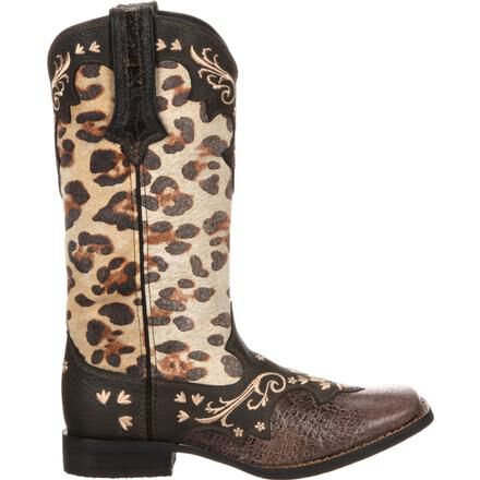 Leopard western boots hotsell