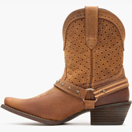 DRD0375, Crush™ by Durango® Women's Brown Ventilated Shortie DRD0375, Crush™ by Durango® Women's Brown Ventilated Shortie