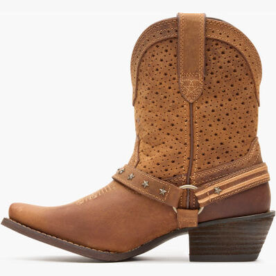 Crush™ by Durango® Women's Brown Ventilated Shortie Boot, , large