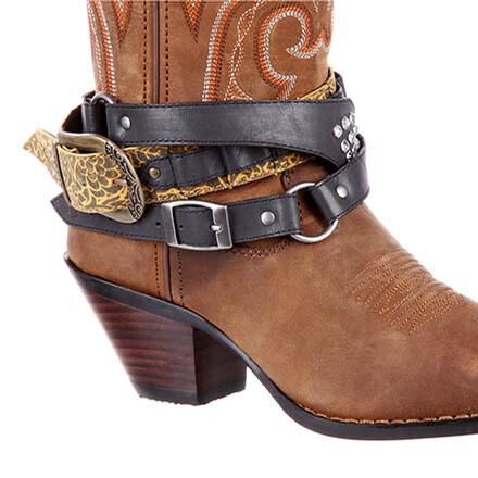 Durango Women s Bullet Holder Leather Accessory Boot Straps