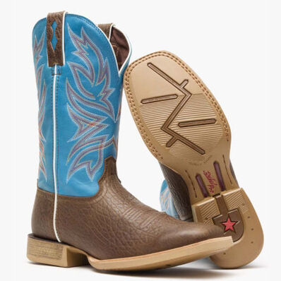 Durango® Rebel Pro™ Bay Brown and Brilliant Blue Western Boot, , large