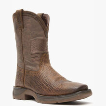 Durango® Lil' Rebel™ Acorn Flag Western Big Kids Boot