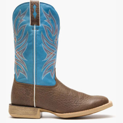 Durango® Rebel Pro™ Bay Brown and Brilliant Blue Western Boot, , large