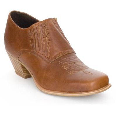 Durango® Women's Brass Western Shoe Boot, , large