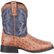 Durango® Lil' Mustang™ Big Kids' Ostrich Emboss Western Boot, , large