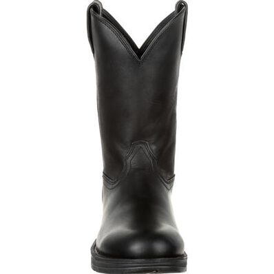 Rebel™ by Durango® Black Round Toe Western Boot, , large
