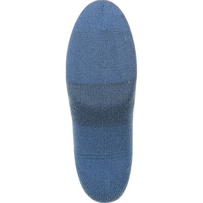 Durango® Boot Unisex Lightweight Merino Wool Socks, LIGHT BLUE, large
