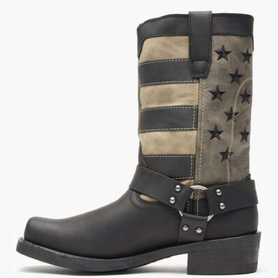 Durango® Black Faded Flag Harness Boot, , large