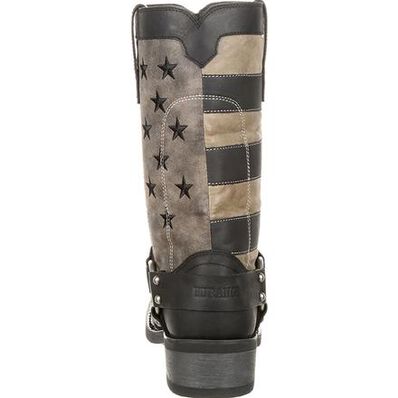 Durango® Black Faded Flag Harness Boot, , large