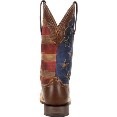 Durango® Lady Rebel Pro™ Women's Vintage Flag Western Boot, , large