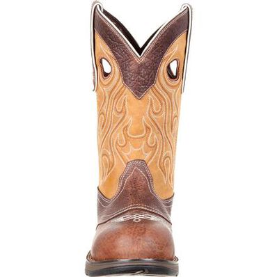 Rebel™ by Durango® Composite Toe Waterproof Saddle Western Boot, , large