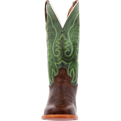 Durango® Arena Pro™ Hickory and Shamrock Green Western Boot, , large