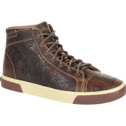 Durango Music City Women s Western Embossed High Top Sneaker DRD0308