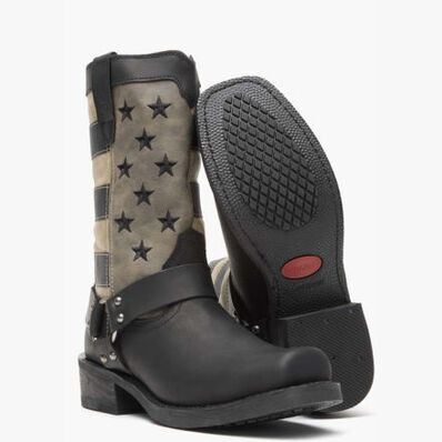 Durango® Black Faded Flag Harness Boot, , large