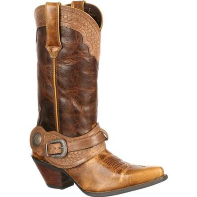 Crush™ by Durango® Women's Spur Strap Western Boot, , large