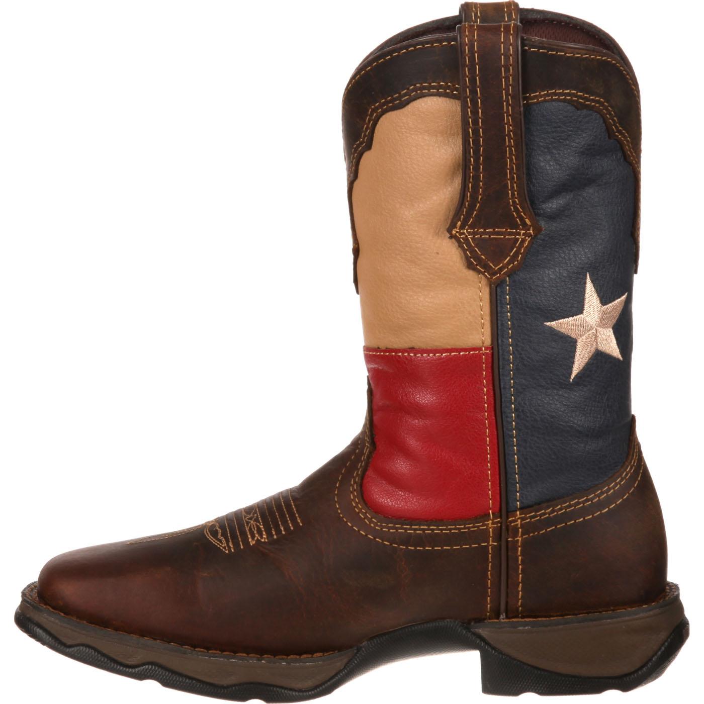 durango texas flag boots