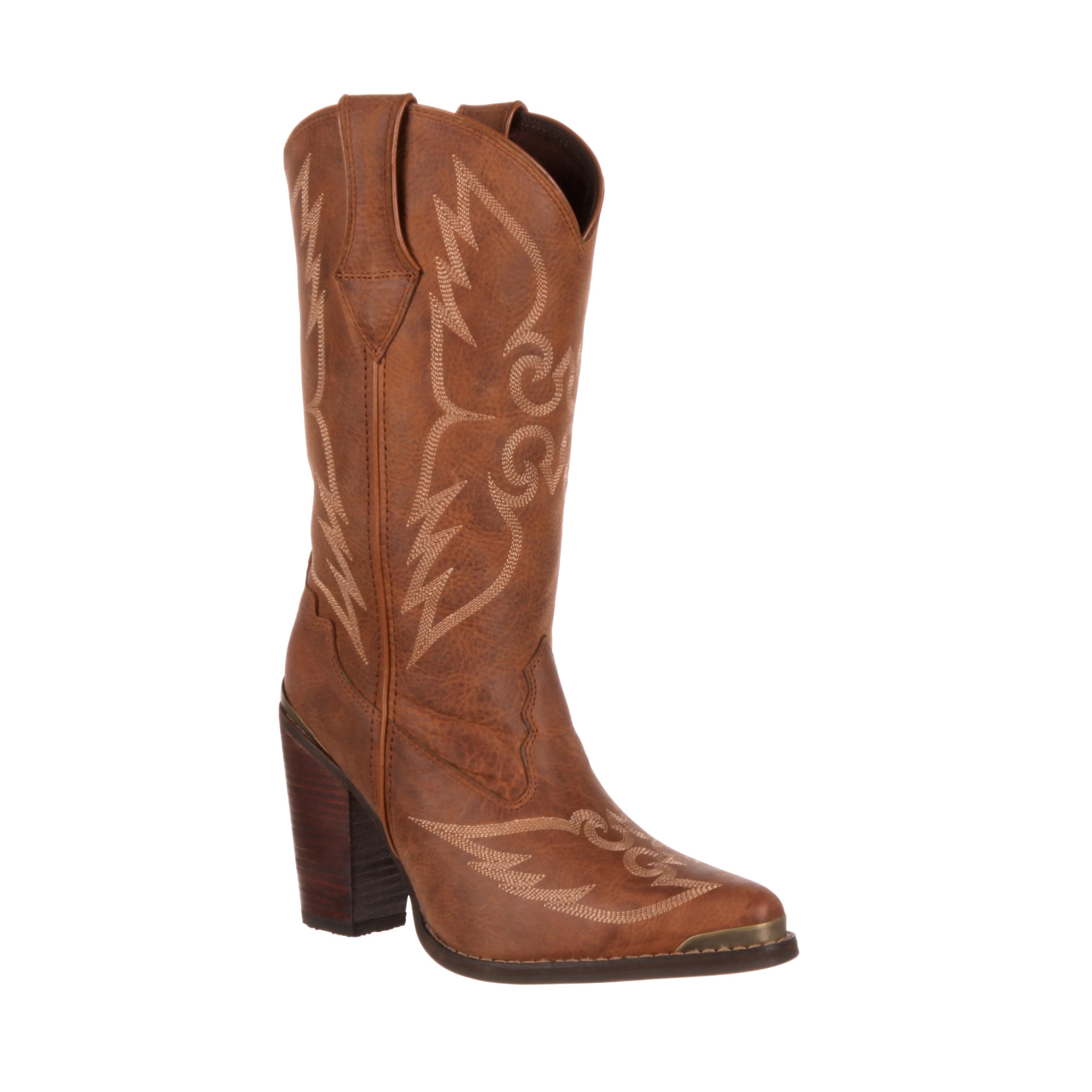heeled cowgirl boots