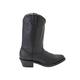 durango oiled black leather western boot