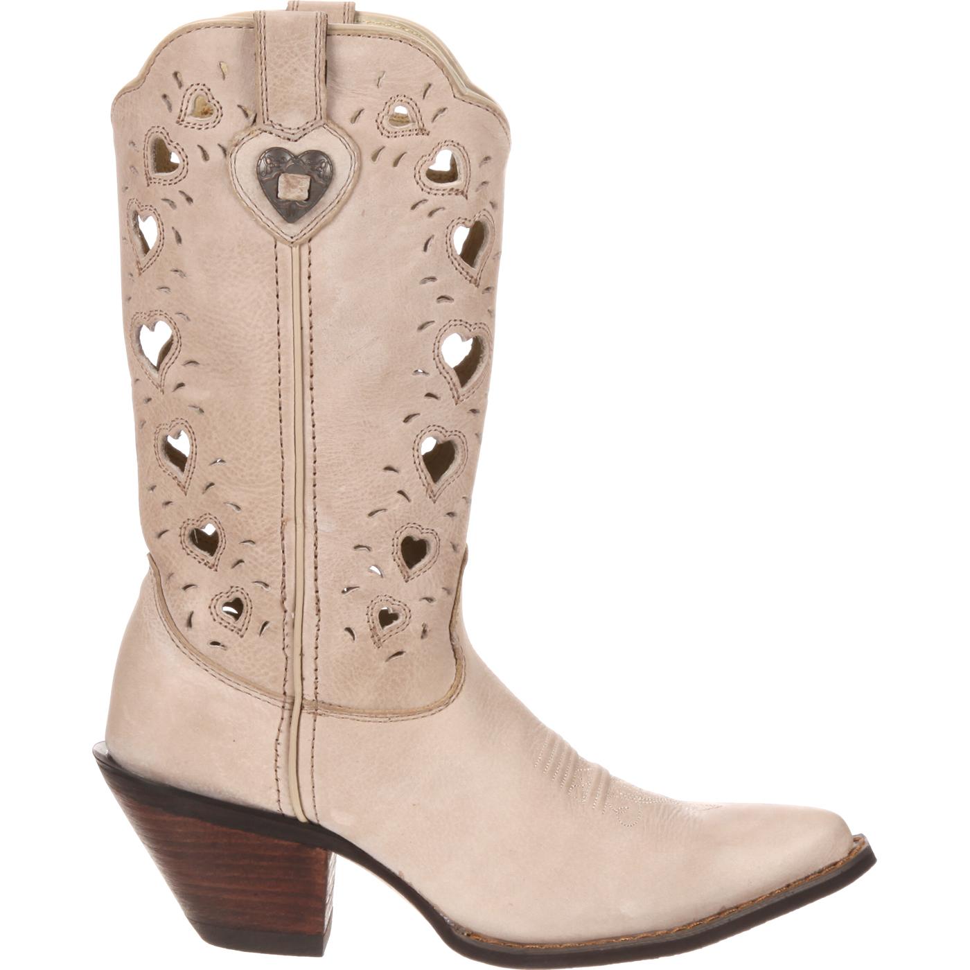 taupe western booties