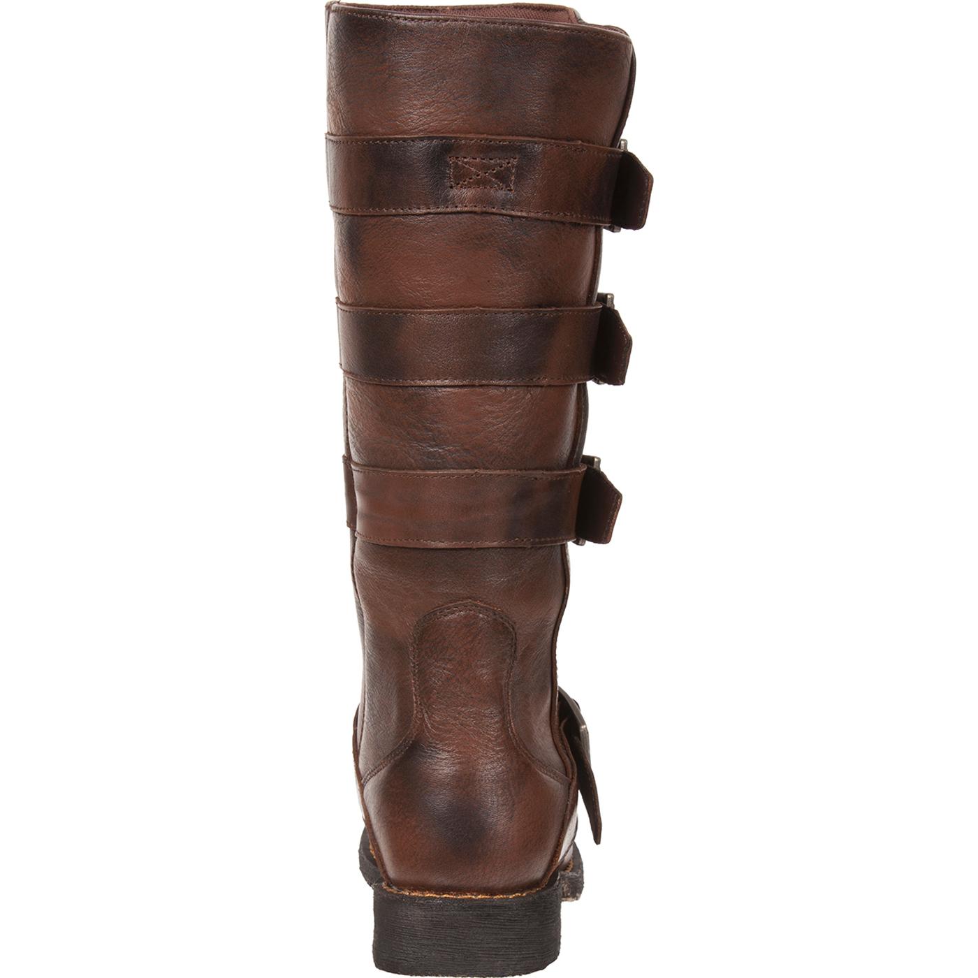 Durango City Savannah Women's Engineer Leather Boots, #RD0574