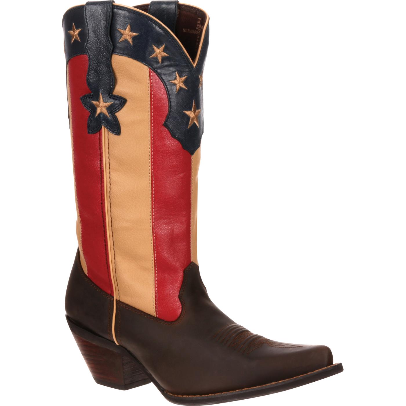 American Flag Boots - Rebel™ by Durango® Men's Flag Western