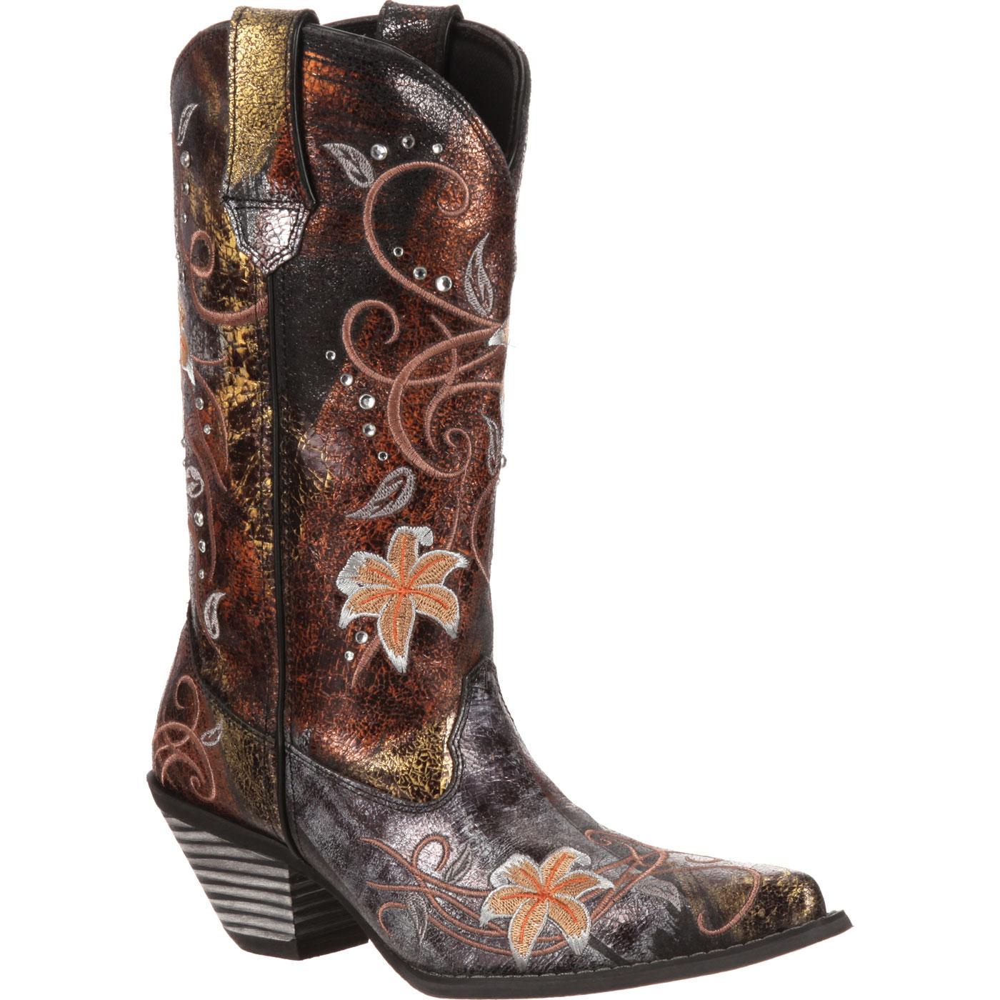 rhinestone western boots