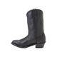 durango oiled black leather western boot
