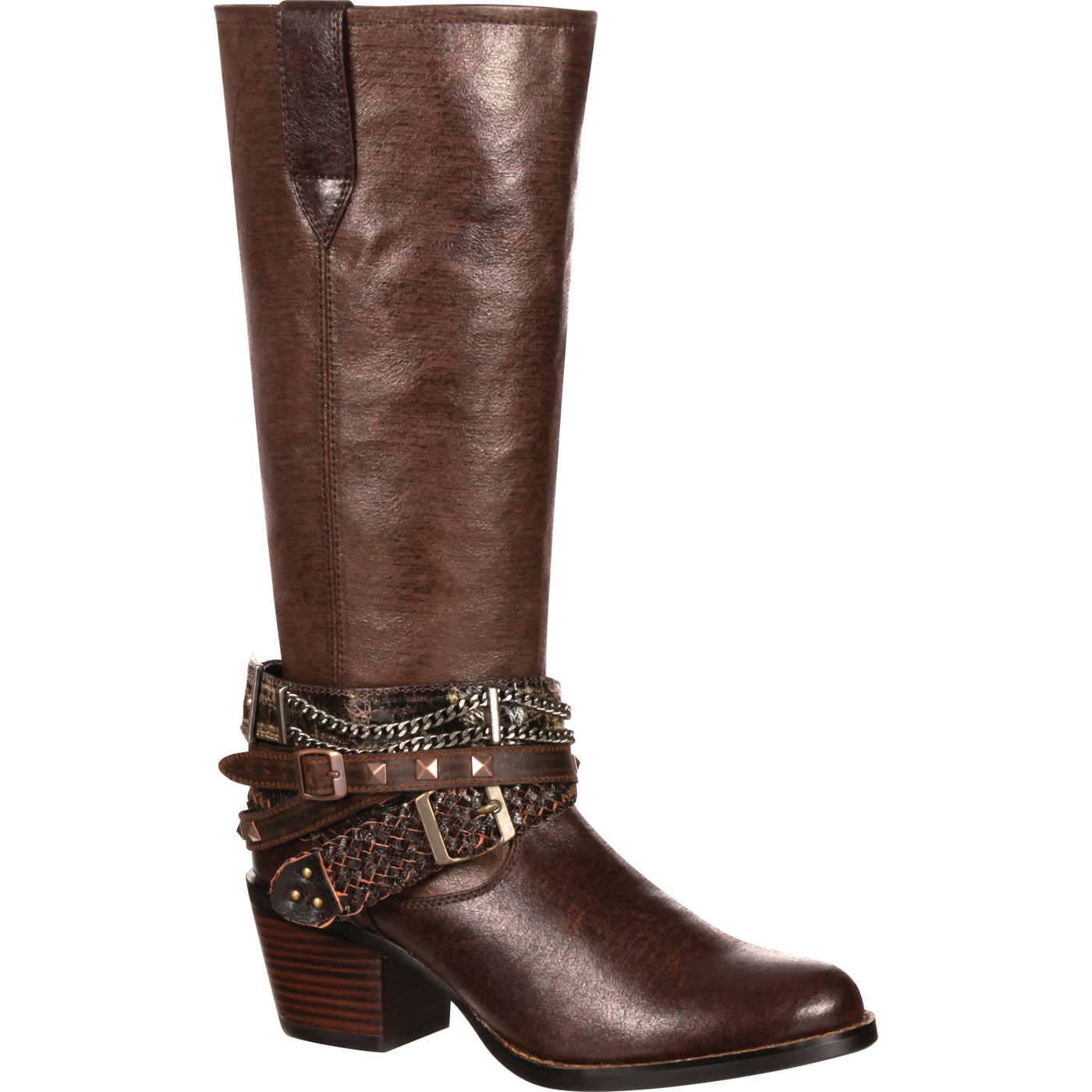 durango women's harness western boots