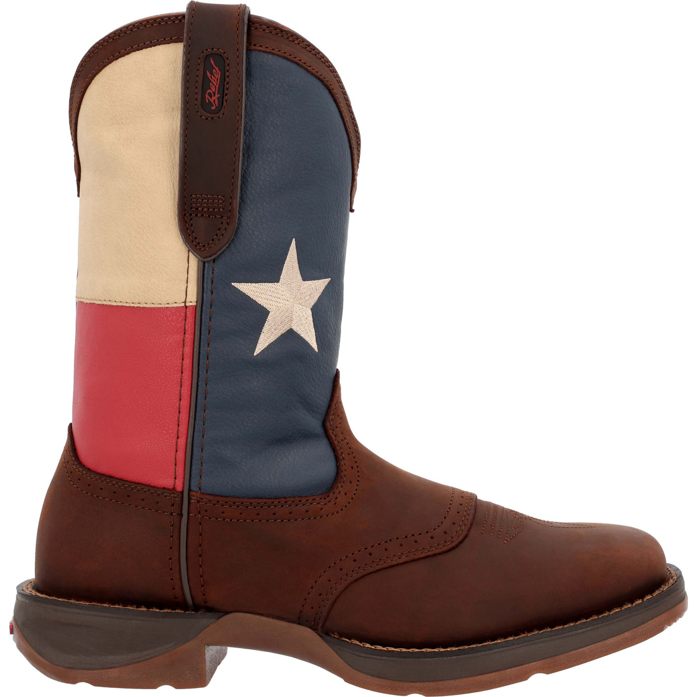 Durango Men's Patriotic Pull-On Texas Flag Western Boot