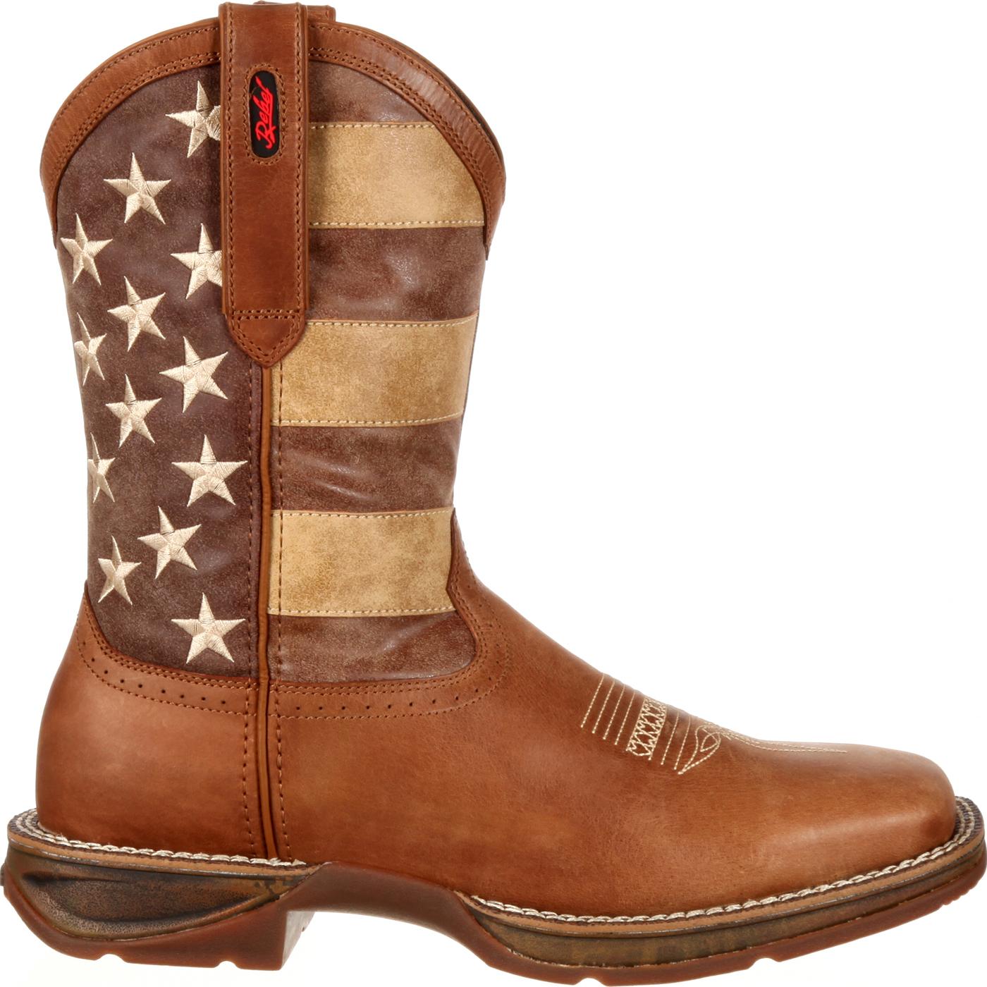 durango texas flag boots