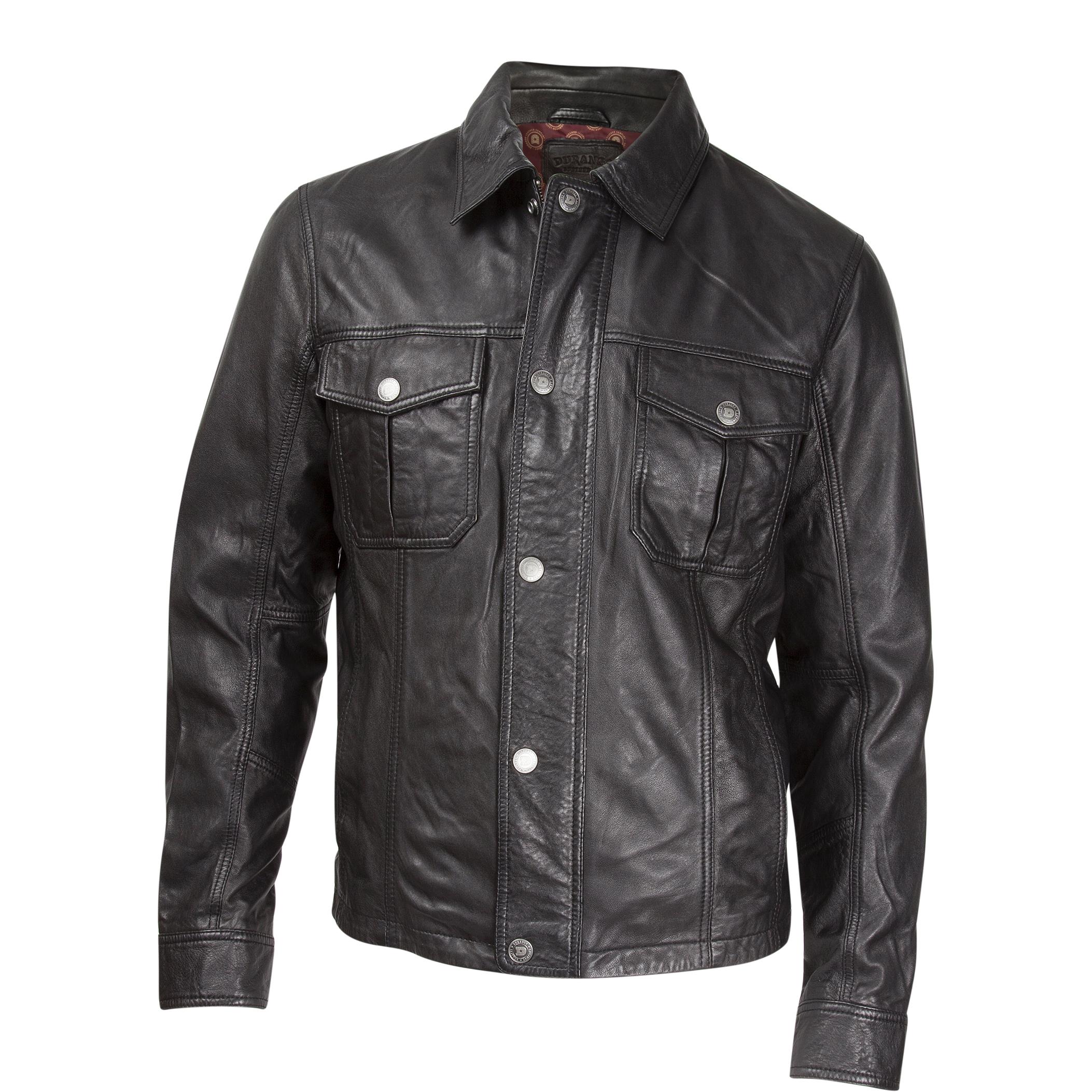 Durango Leather Company: Men's Black Cow Puncher Jacket