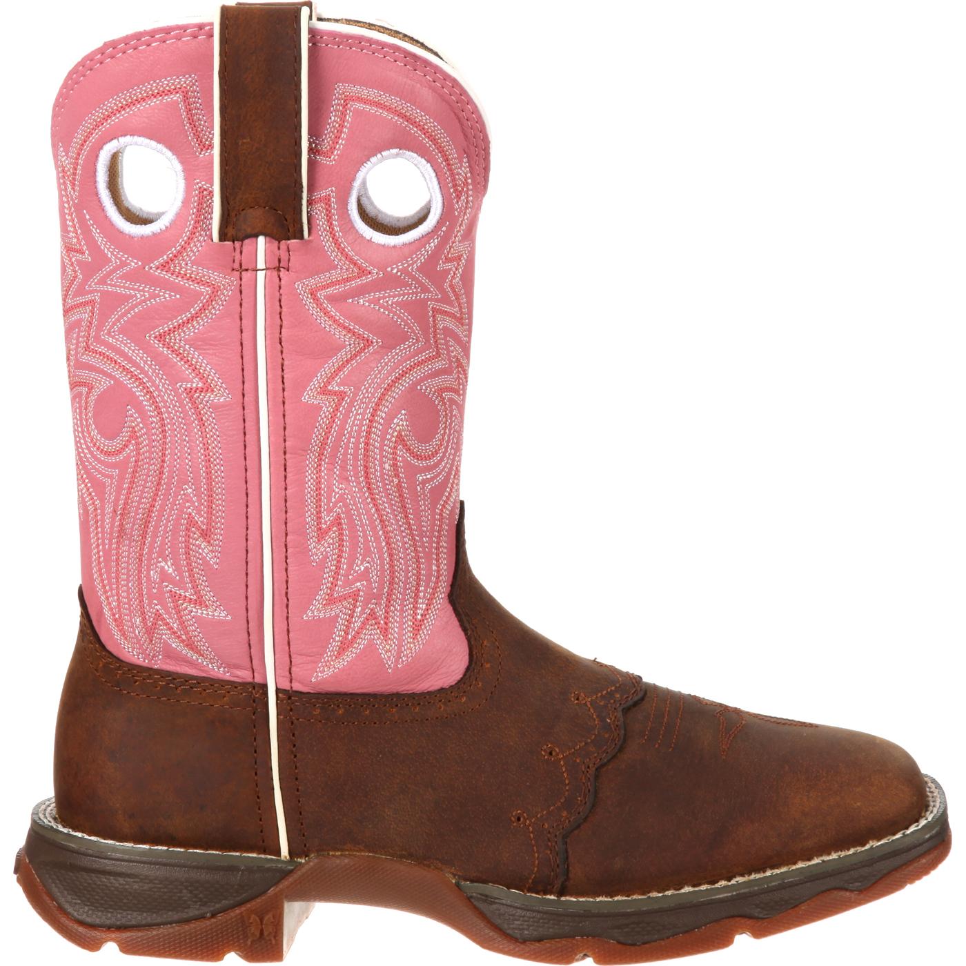 womens square toe boots size 8