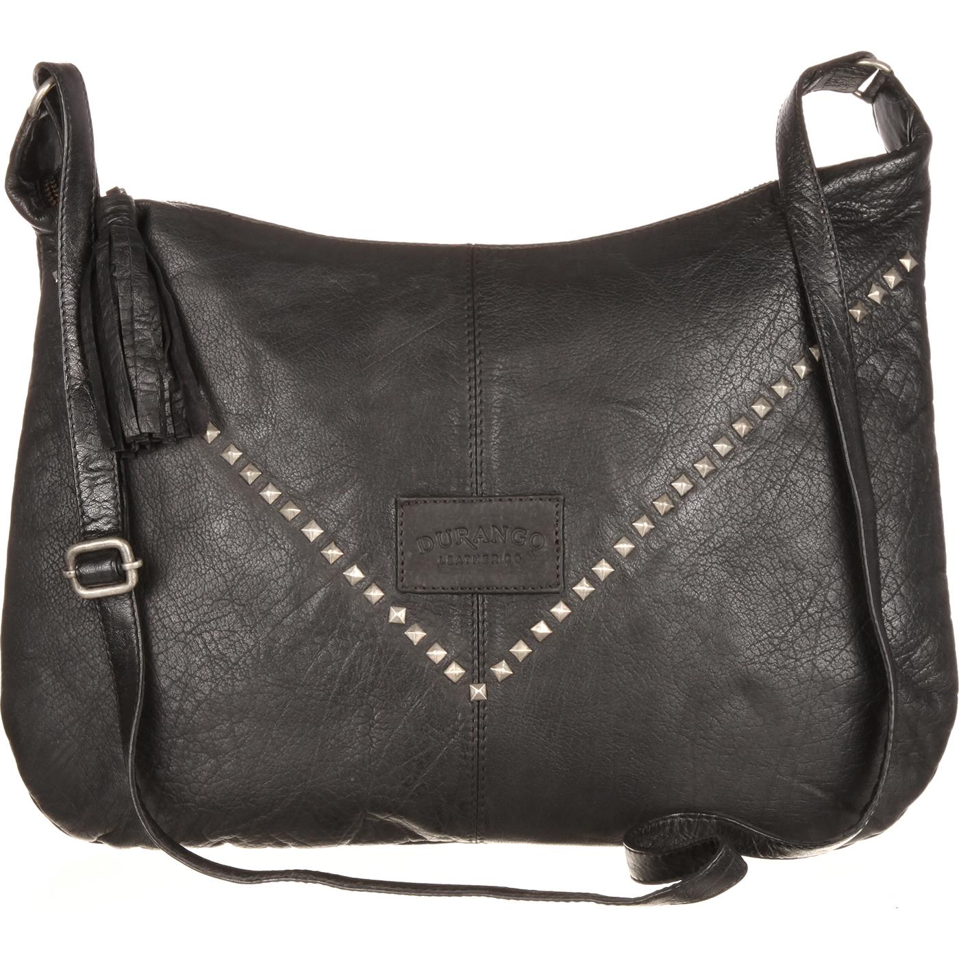 Durango Leather Company Belle Starr Black Hobo Bag, DLC0055