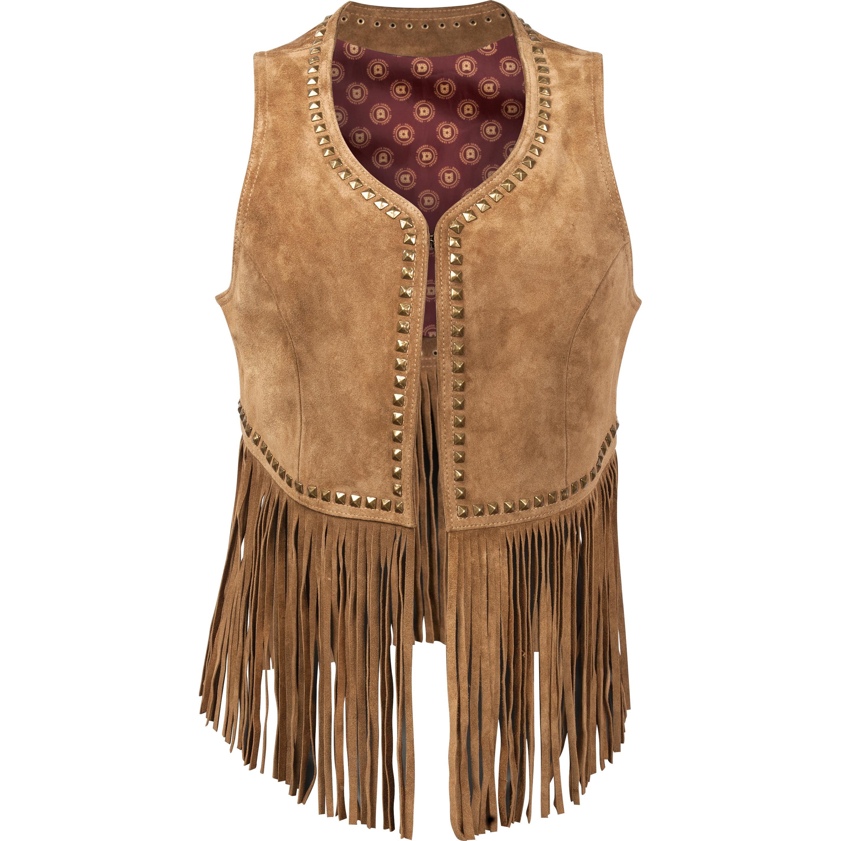 Durango Women's Spring Bear Fringe Vest #DLC0003 Durango Leather Company