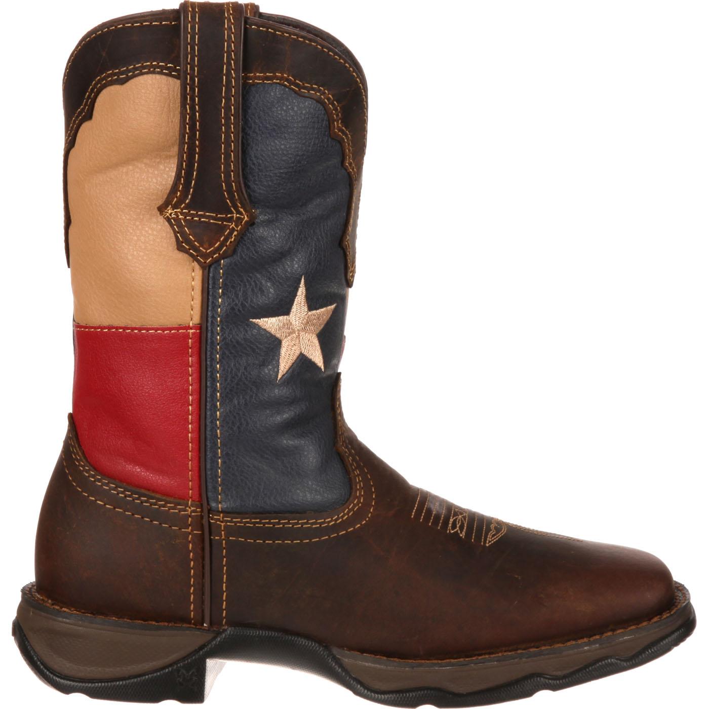 durango texas flag boots