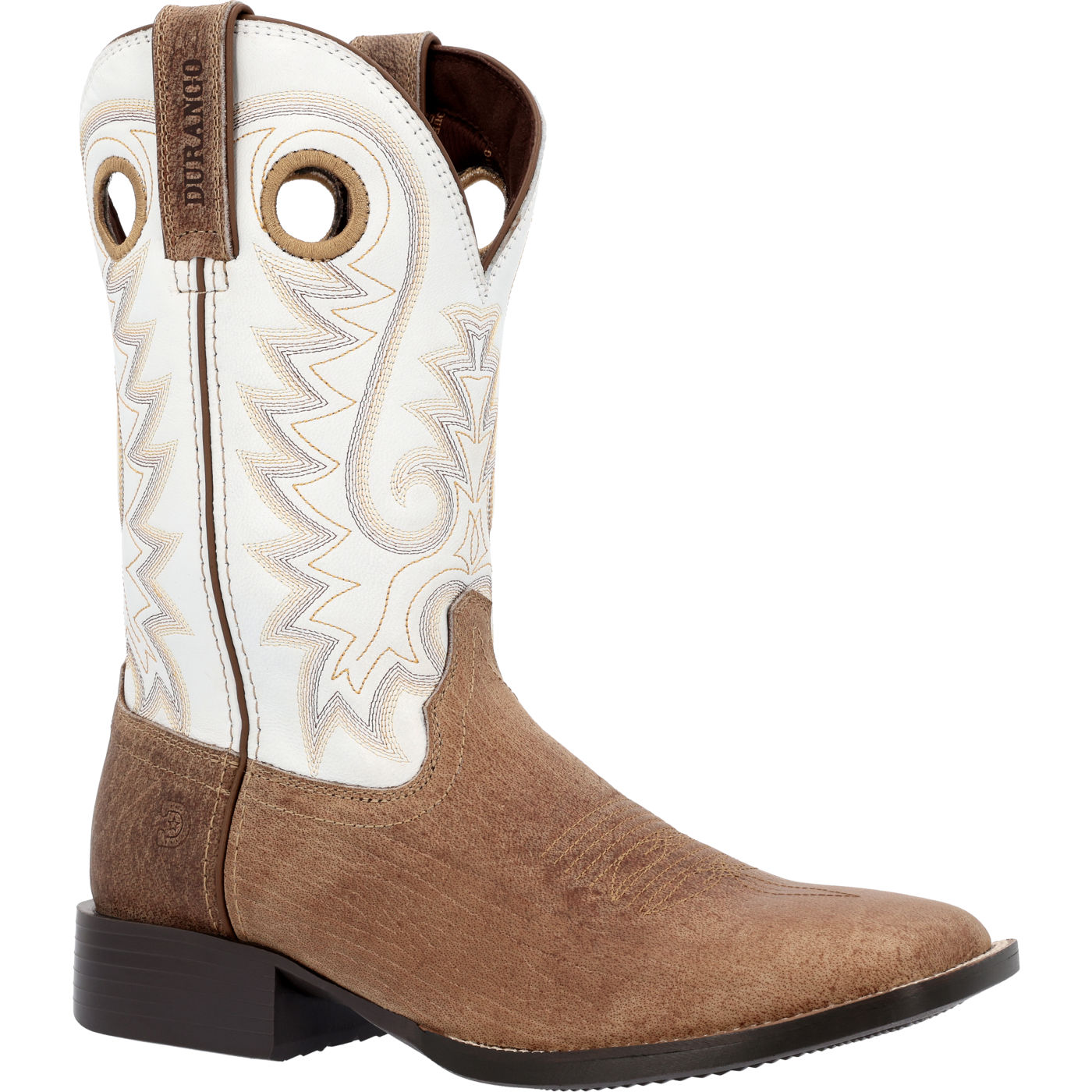 Durango® Westward™ Westward Tan White Western Boot, DDB0398