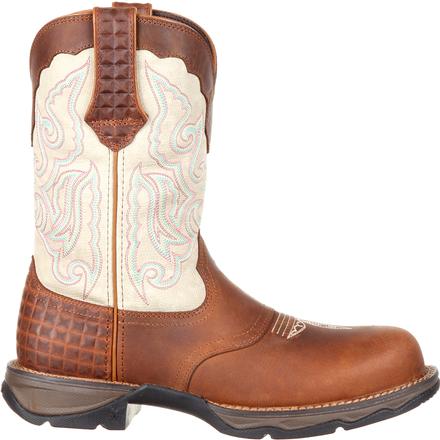#DRD0194, Lady Rebel by Durango Womens's Composite Toe Saddle Western Boot