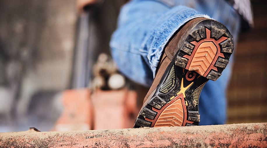 Two men wearing Maverick XP on the worksite