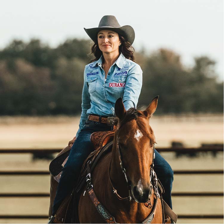 Jordan Briggs at the 2021 NFR Rodeo