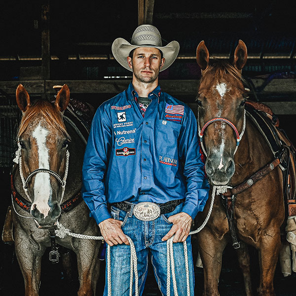 Shane Hanchey professional tie-down roper and team durango ambassador