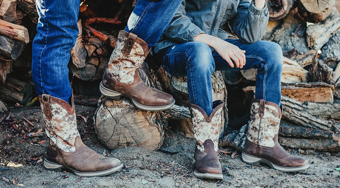 Camo Cowboy Boots