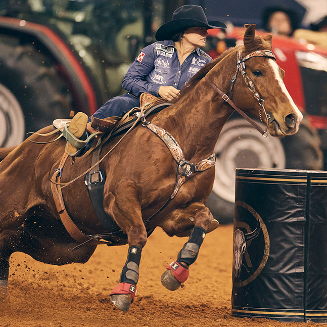 Kelsie Domer, professional breakaway roper and team durango ambassador