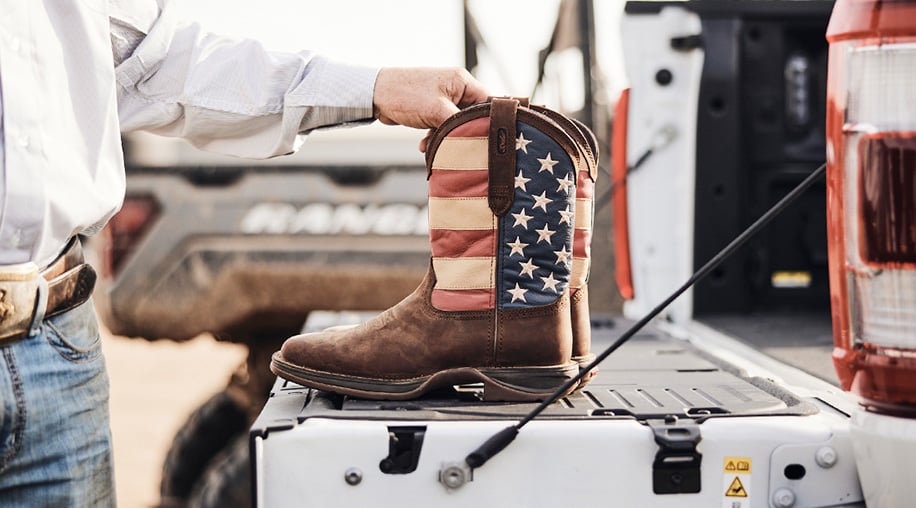 Men's Patriotic Boots